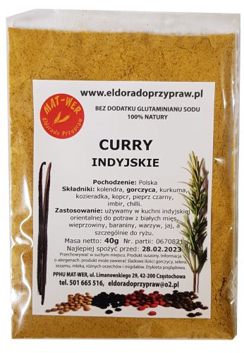 Curry indyjskie